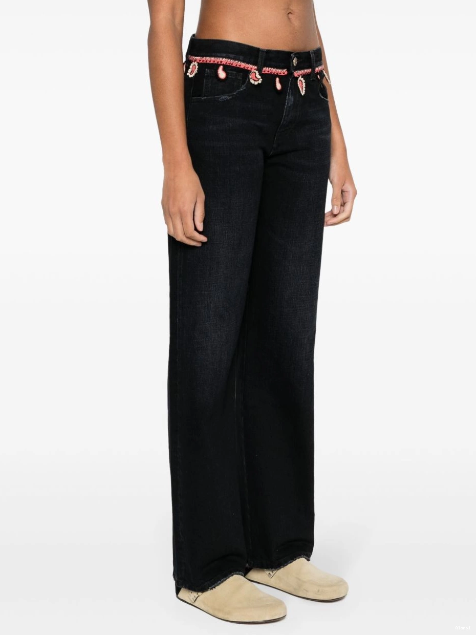 Cheap straight-leg Women jeans Energy Inner Alanui 0806